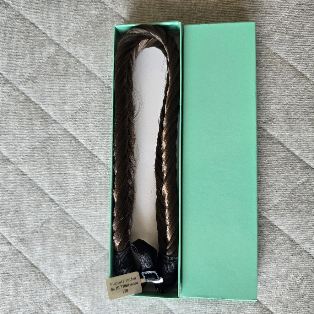 Madison Fishtail Braided Headband NWT